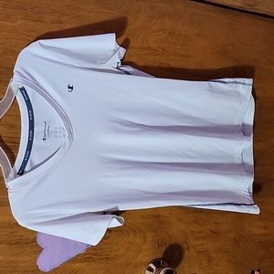 White Champion shirt